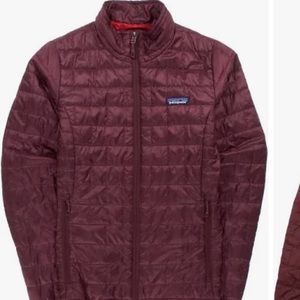 Patagonia Nano Puff Jacket-Dark Currant-Red